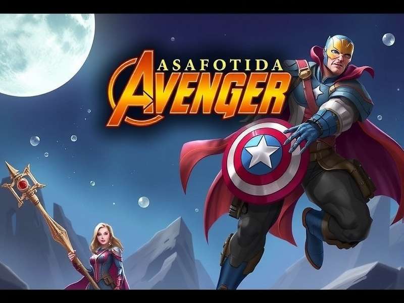 Asafoetida Avenger Hero Banner Asafoetida Avenger Game Banner